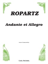 ANDANTE ET ALLEGRO CORNET SOLO cover